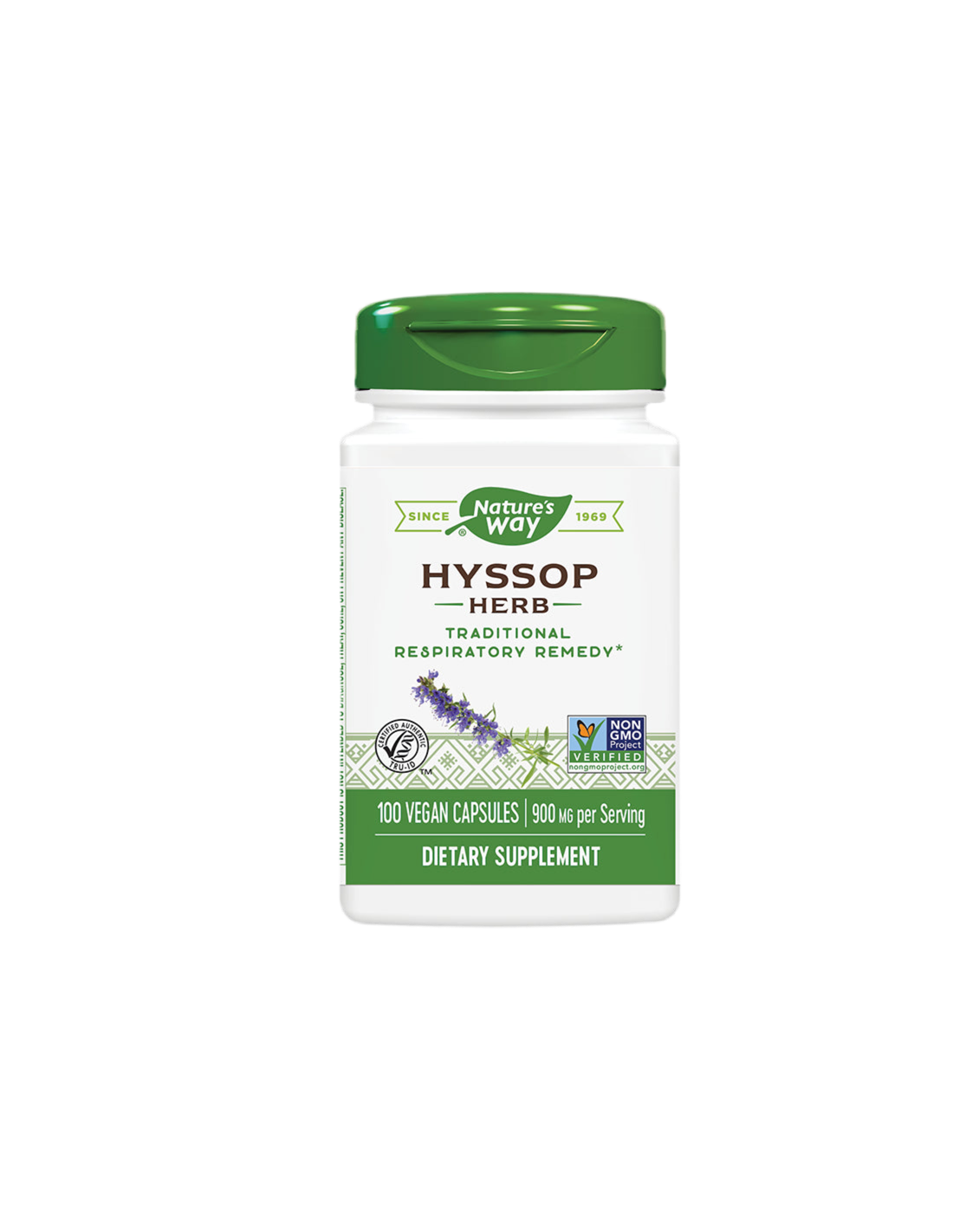 Hysop Herb 450 mg - 100 capsules