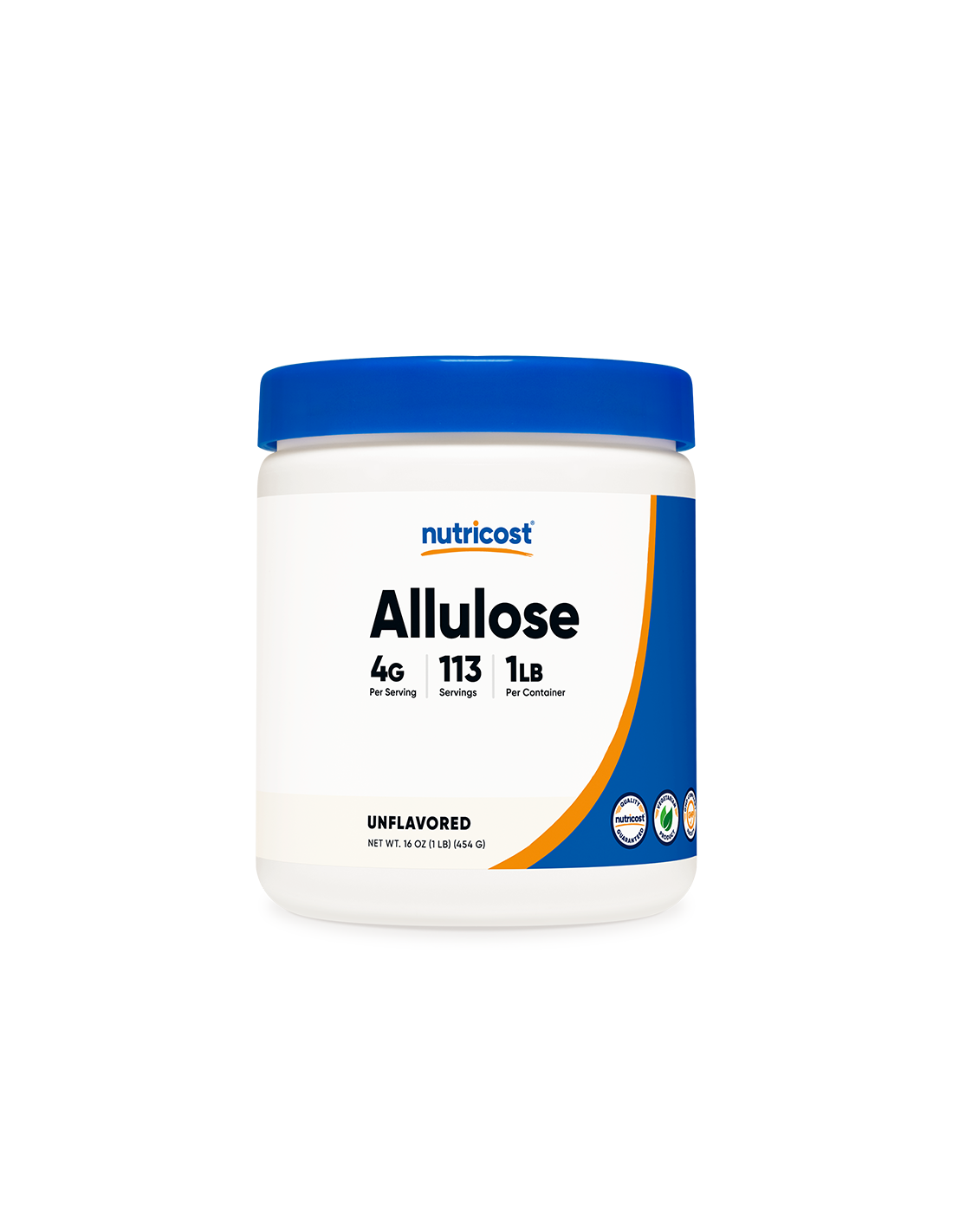 Alluloza (słodzik keto), 454 g (proszek) <tc>Nutricost</tc>