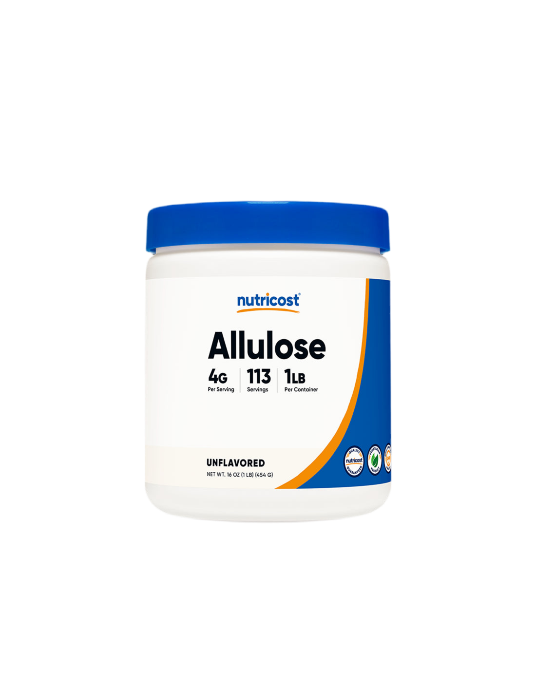 Alluloza (słodzik keto), 454 g (proszek) <tc>Nutricost</tc>