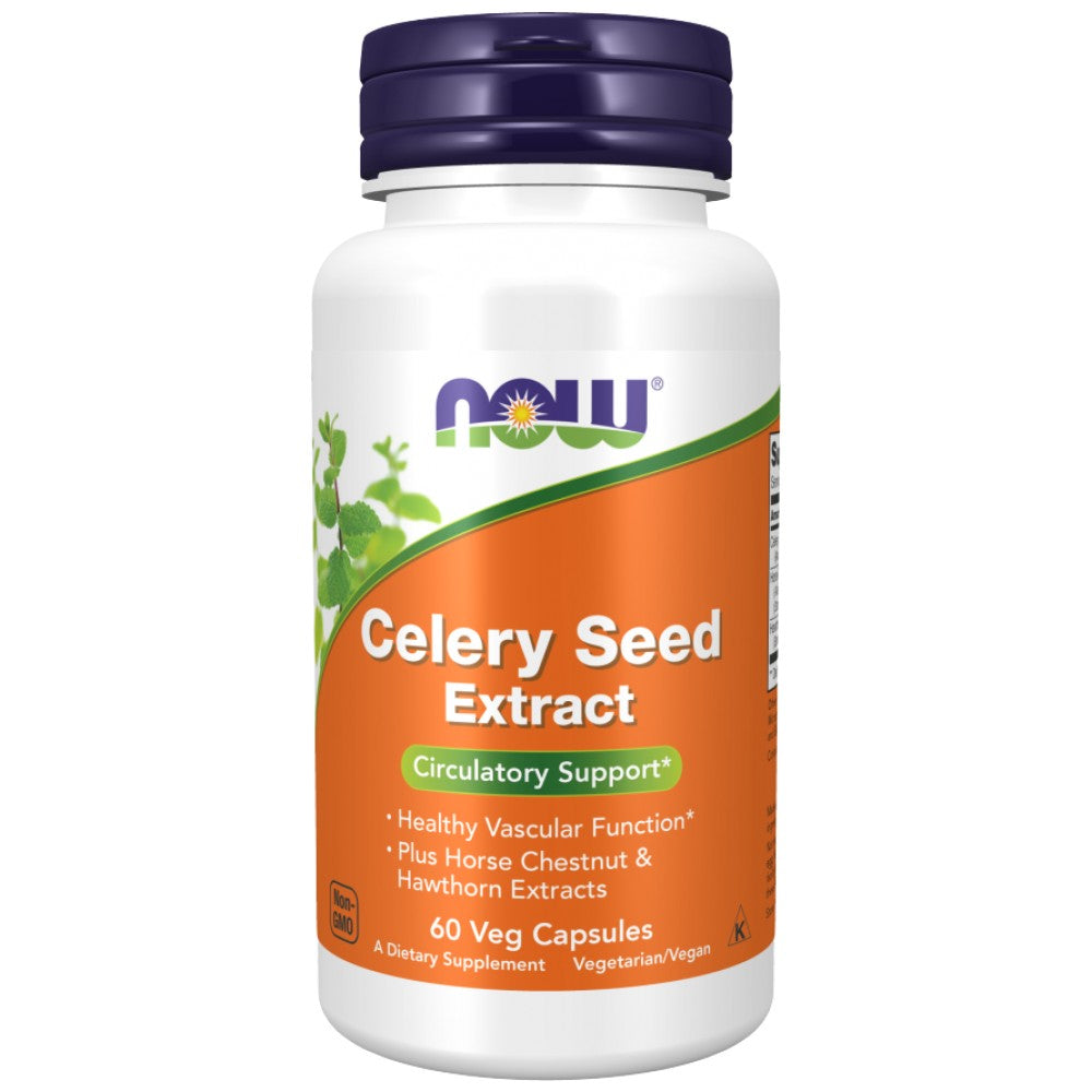 Sellerie Sated Extrakt 100 mg | mat Päerdskëscht & Hawthorn - 60 Kapselen
