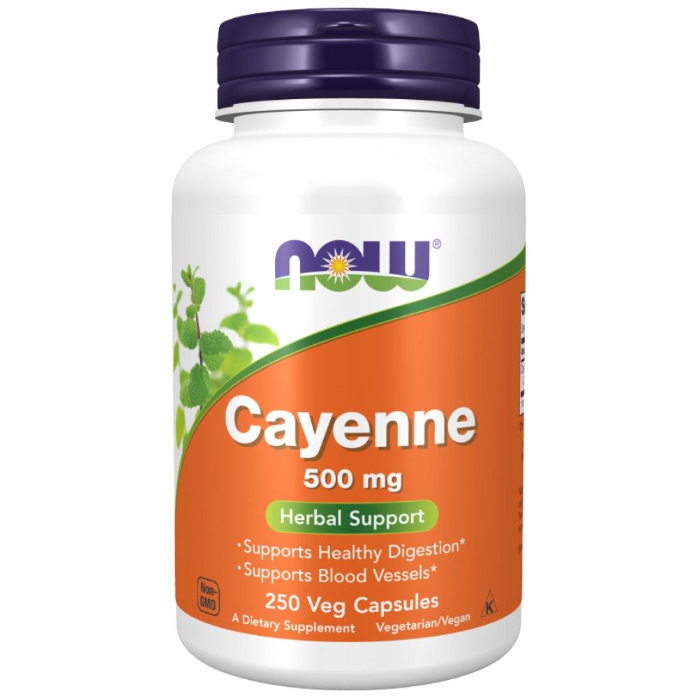 Cayenne 500 mg - 250 tobolek