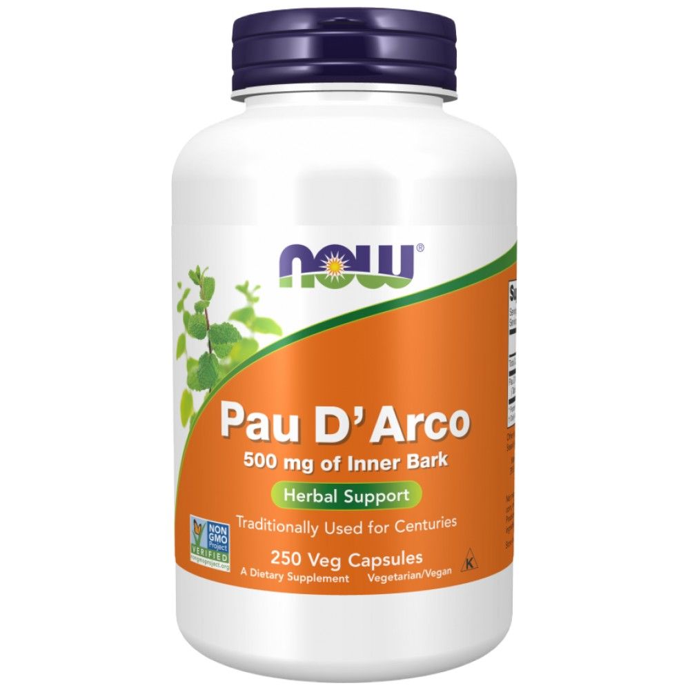 Pau D'Arco 500 mg - 250 capsules