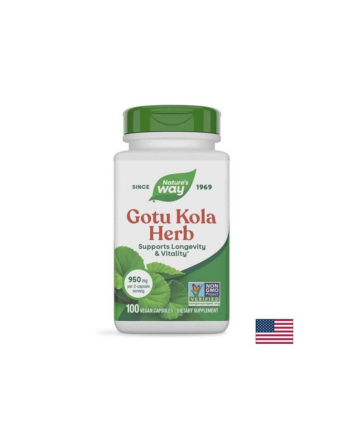 Gotu Kola 475 mg - 100 capsules