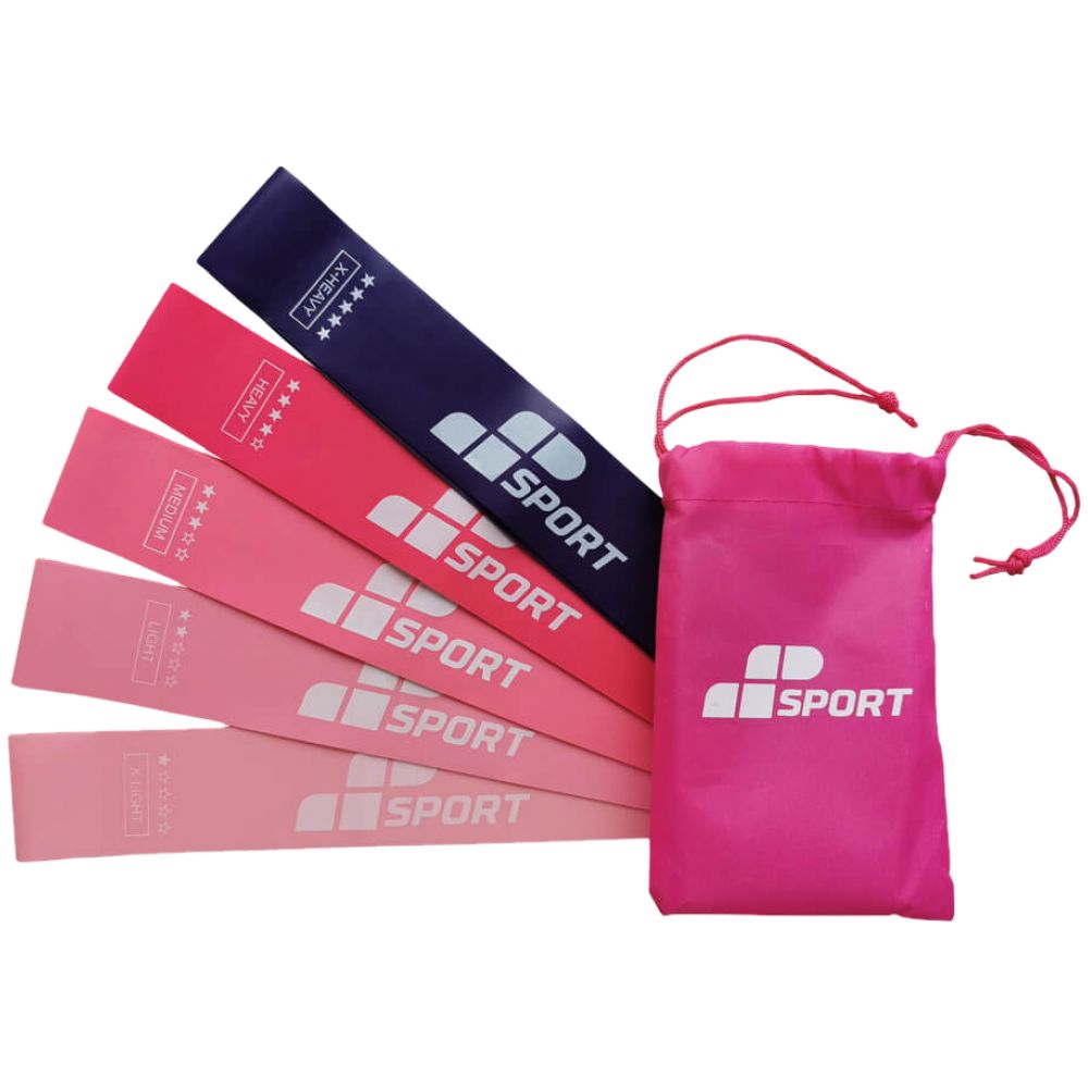 Conjunto de entrenamiento femenino de bandas elásticas continuas/5 partes - 5 PC.