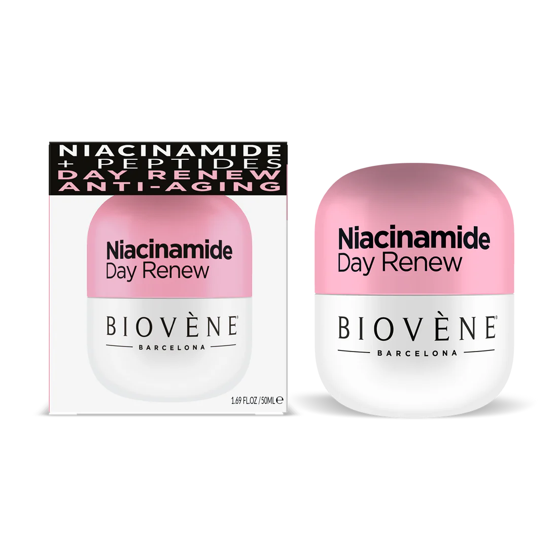 Day cream with niacinamide for revitalization and hydration - 50 ml