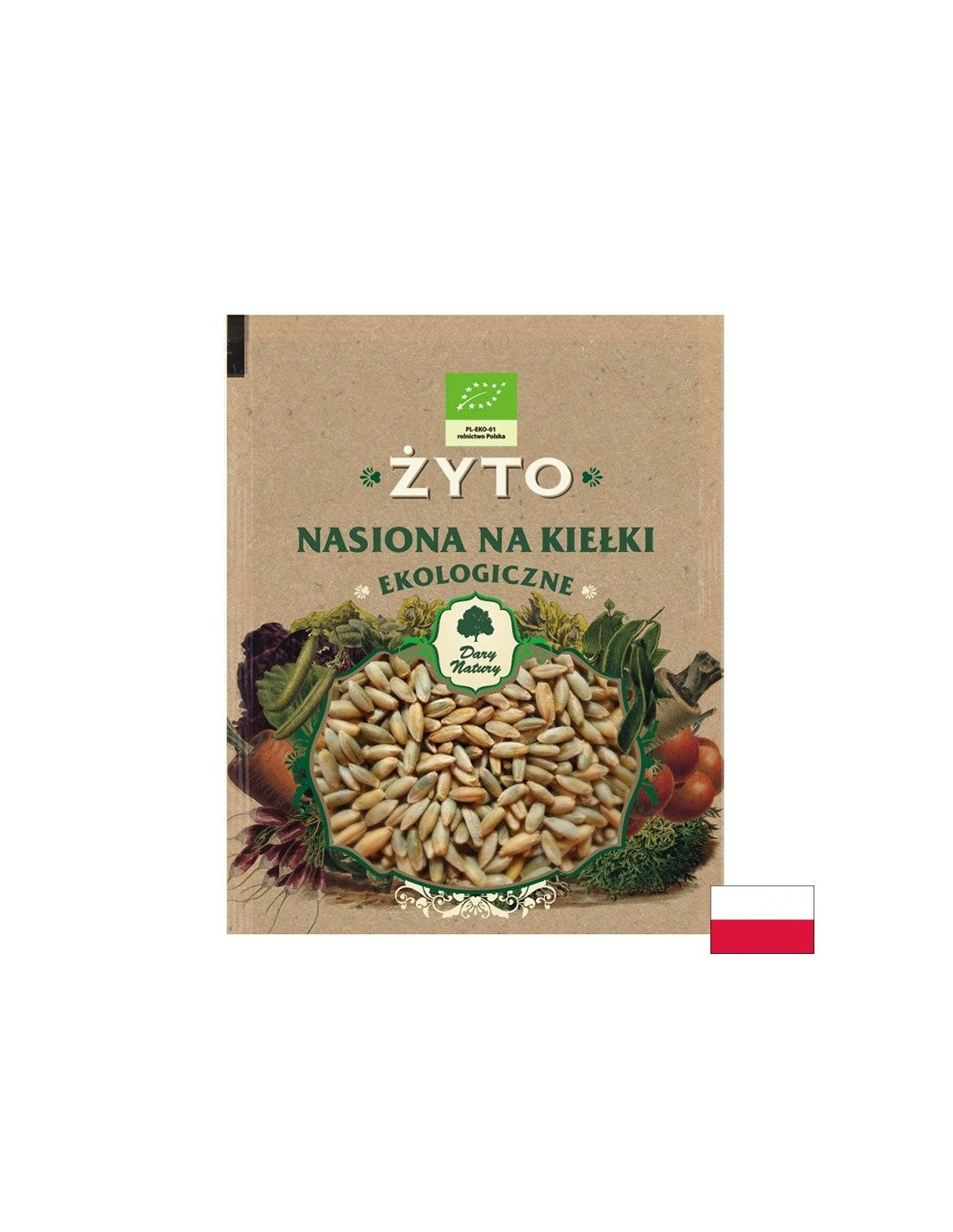 Žito (klíčící semena), 50 g <tc>Dary Natury</tc>