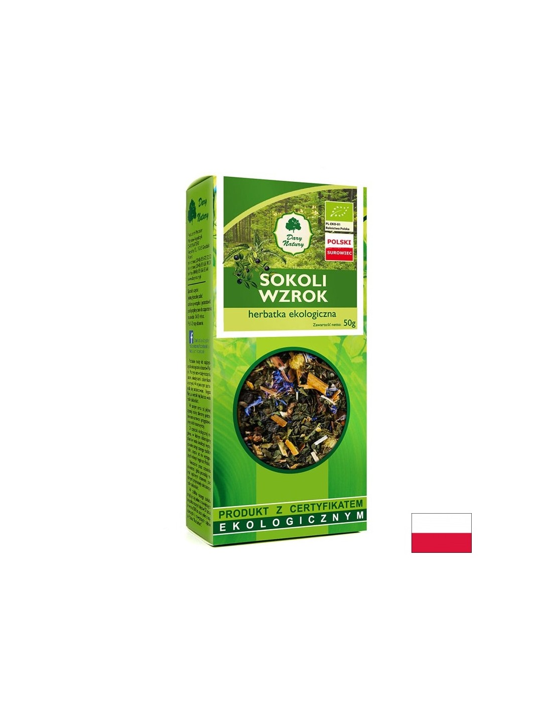 Mezcla biogalal de hierbas para una buena visión, 50 g