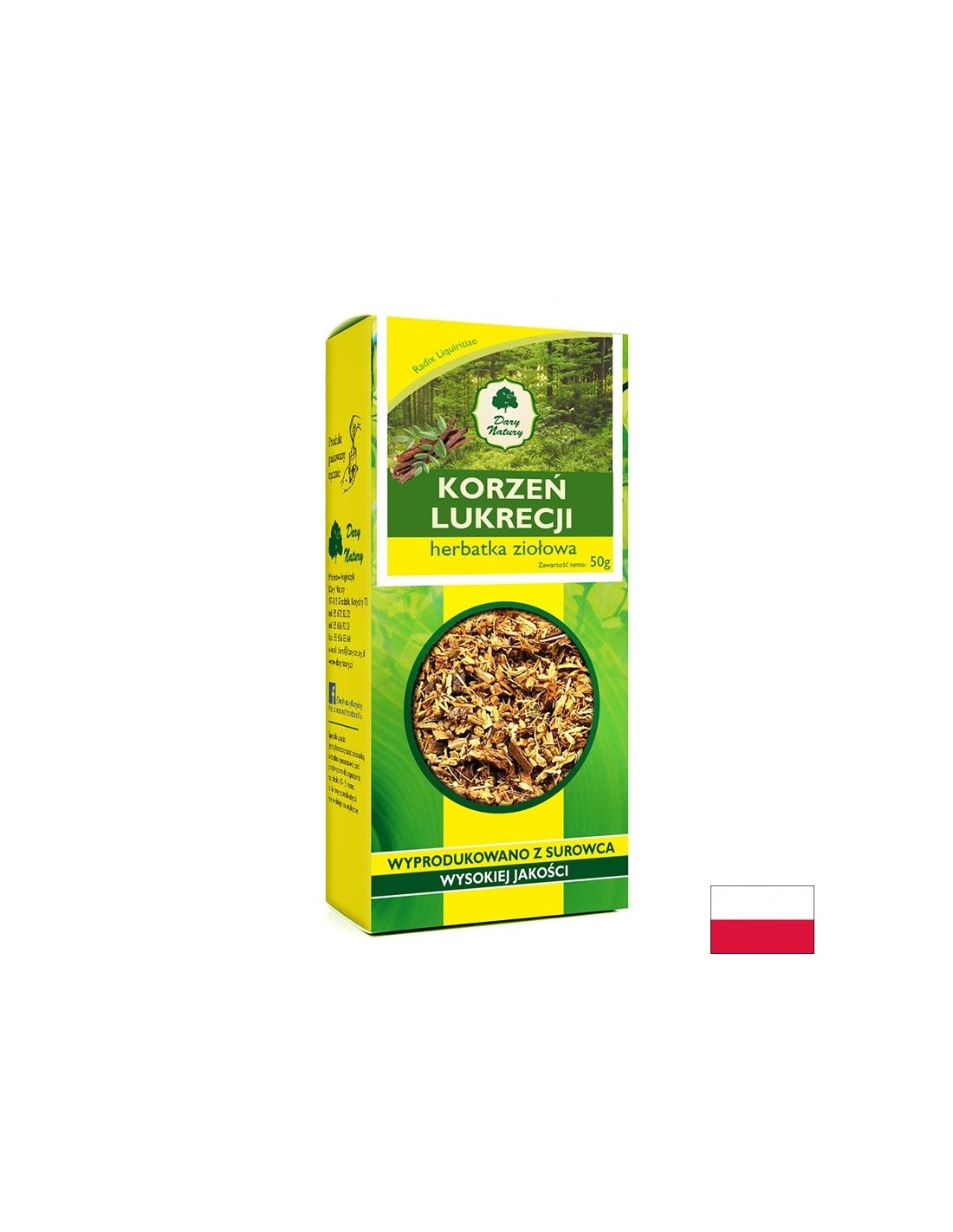 Regaliz (raíz), 50 g