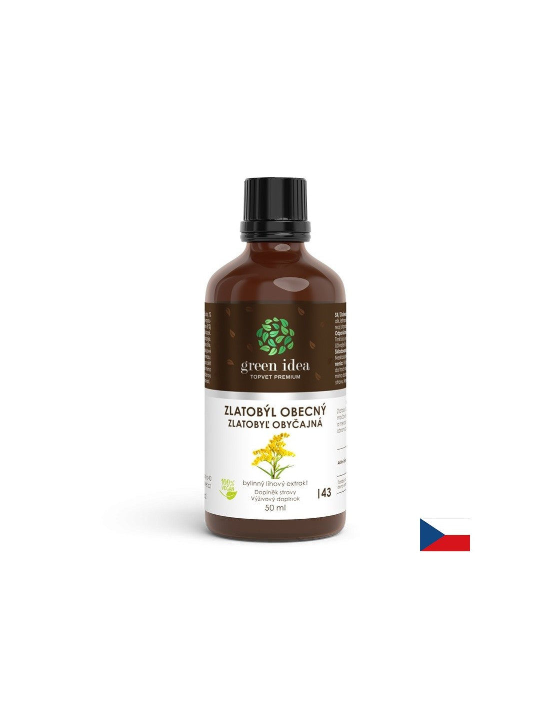 Zdraví moči - Goldenrod, 50 ml tinktura