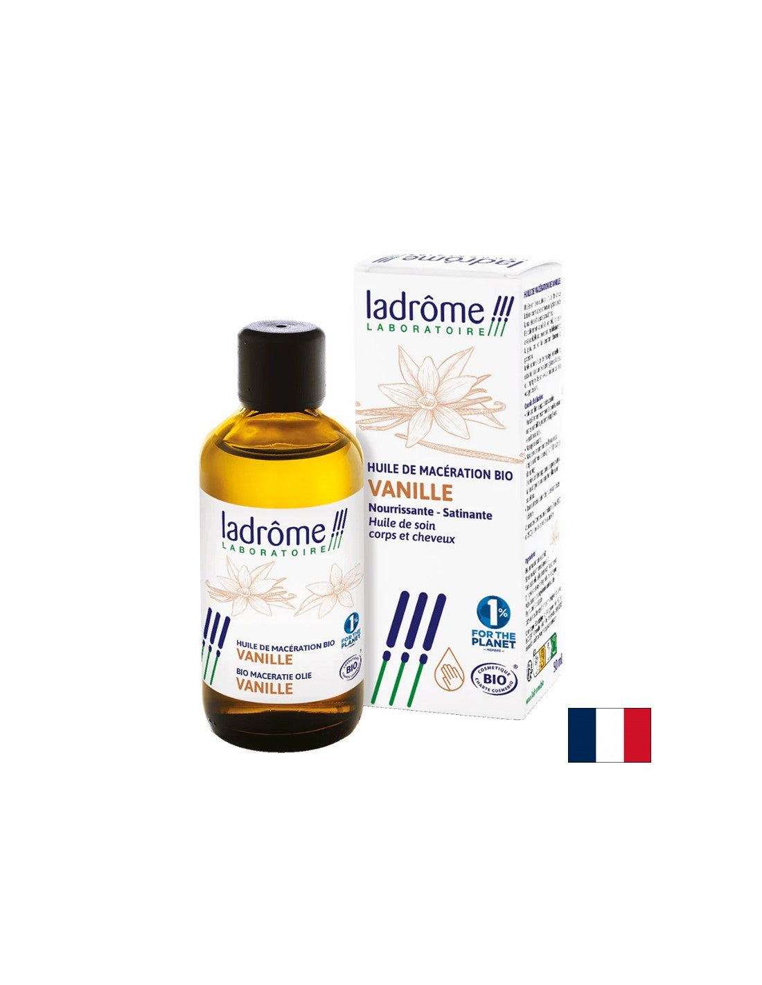 Vanilkový olej (olej macerate), organický, 50 ml