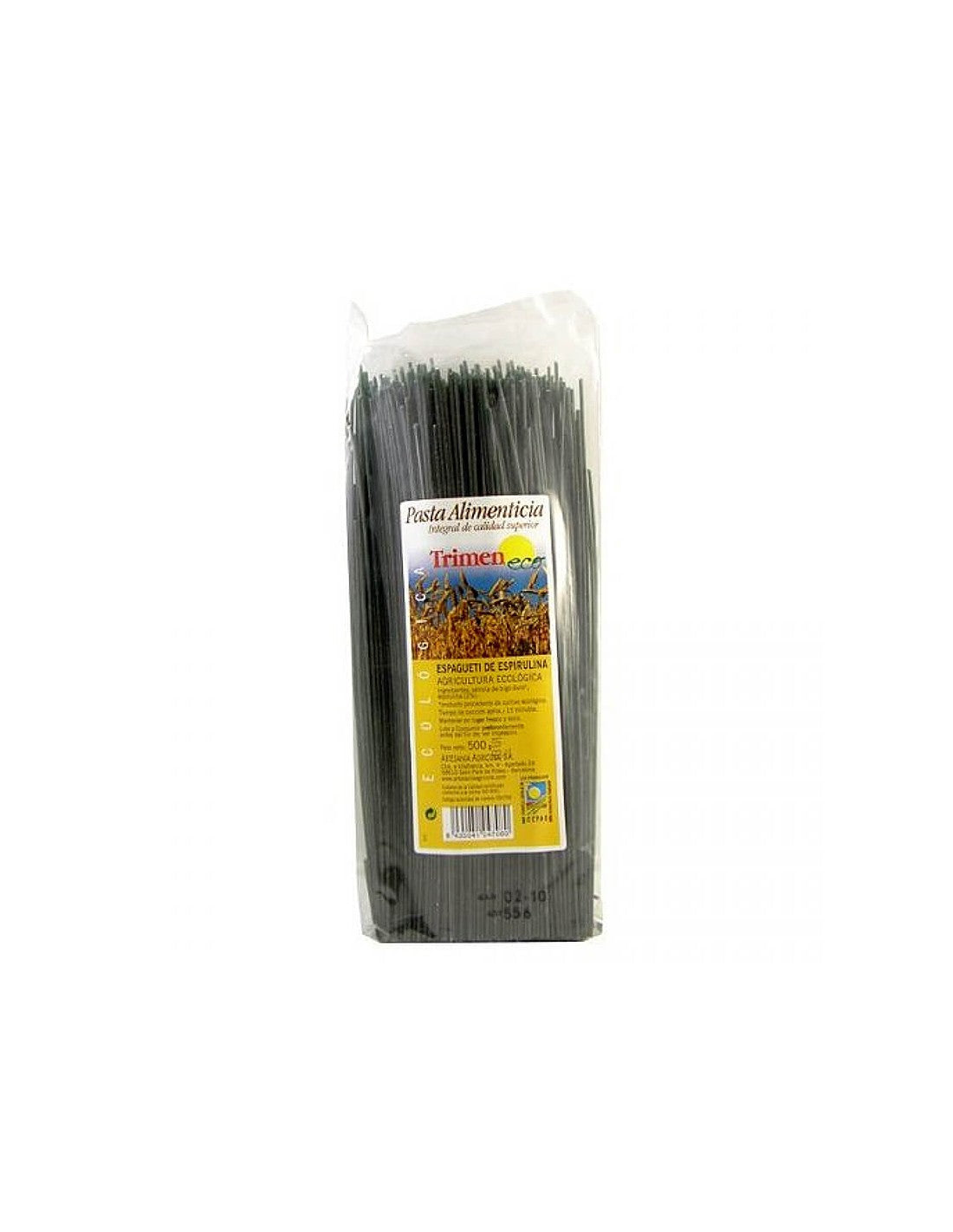 Spaghetti with spirulina - Organic, 500 g Artesania