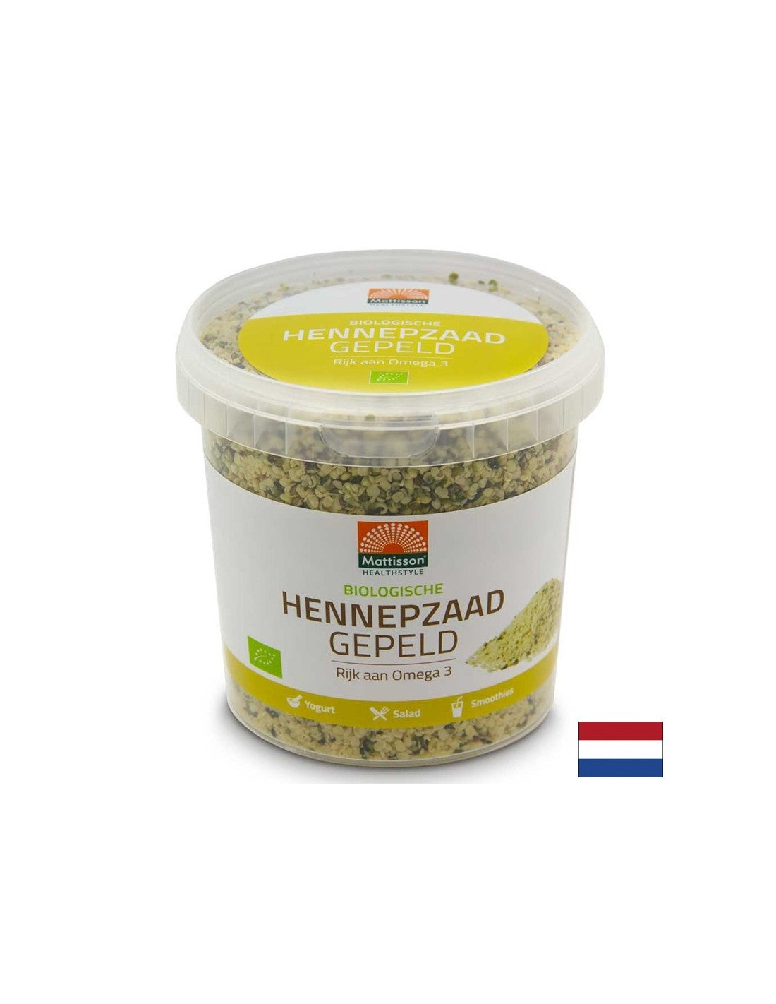 Peeled hemp seeds BIO, 500 g
