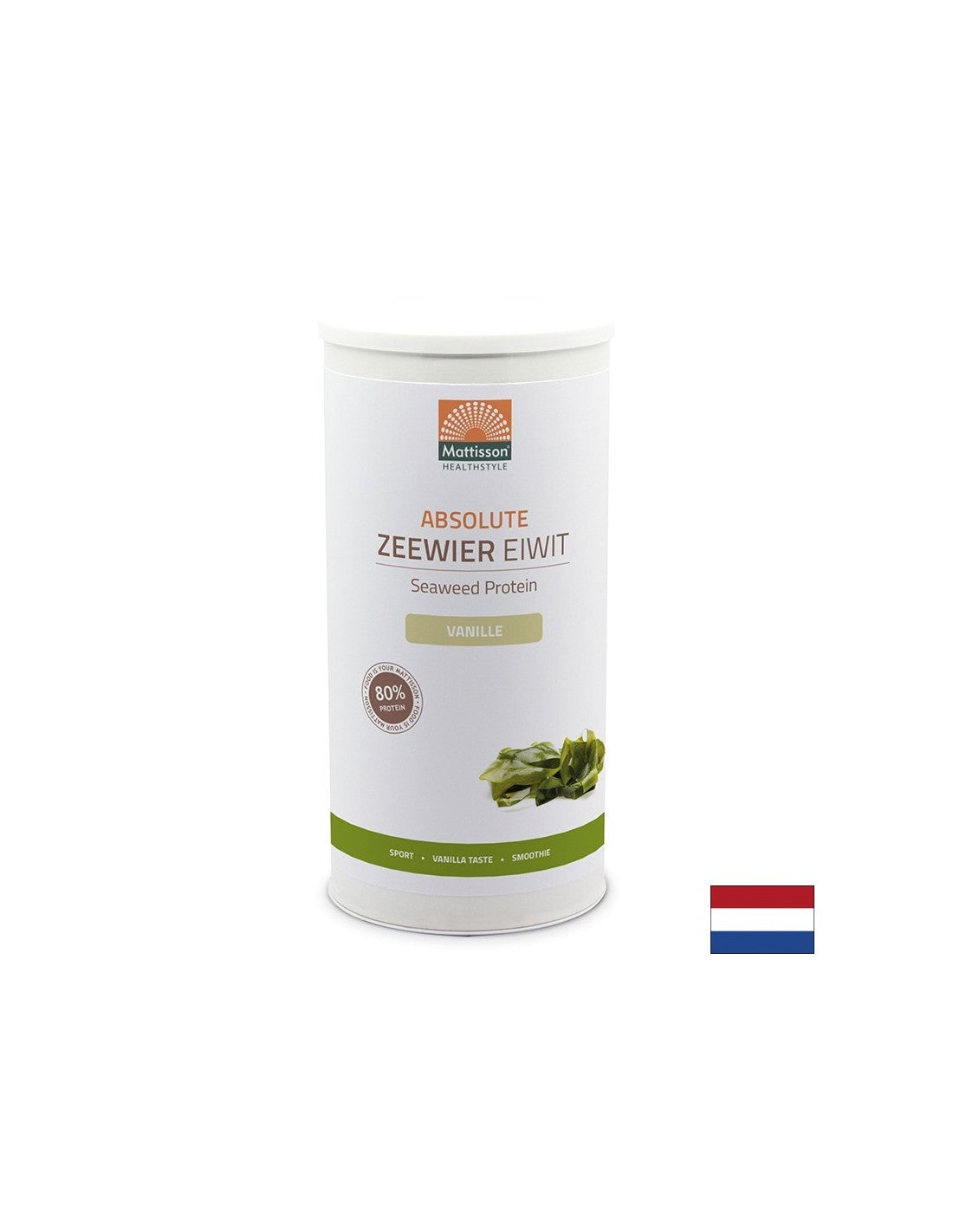 Proteína de algas - Sabor vainilla 500 g en polvo <tc>Mattisson Healthstyle</tc>