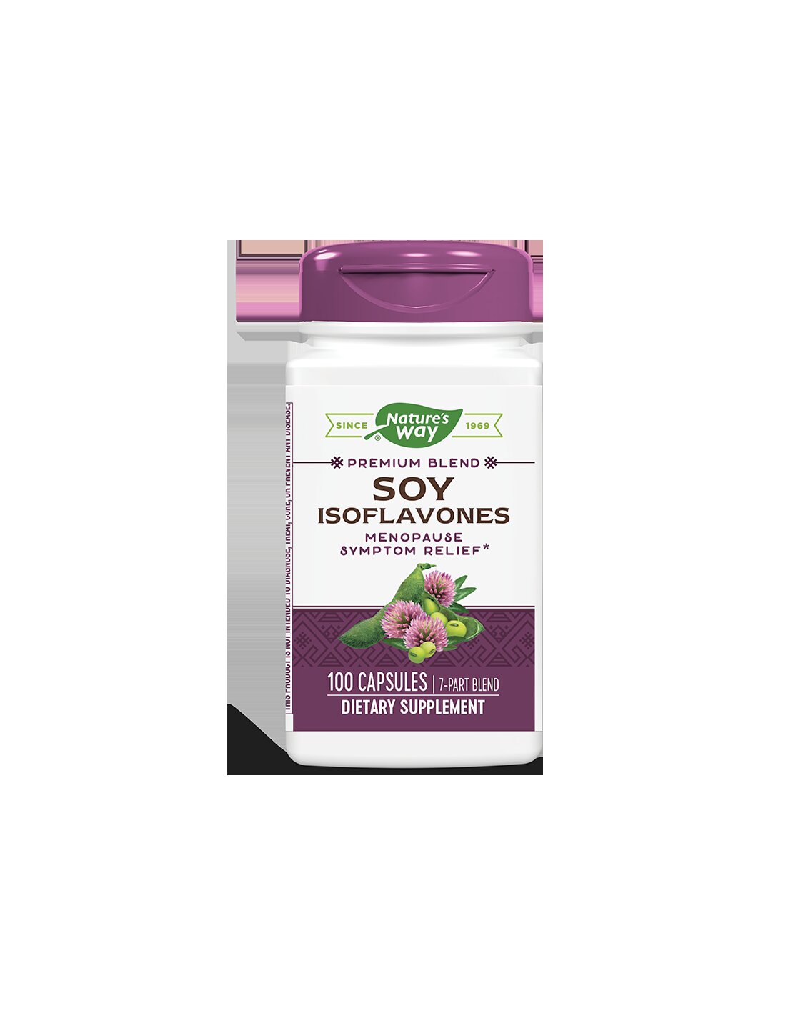 Sójové isoflavony - prémiové vzorec - pro menopauzu, 500 mg, 100 tobolek