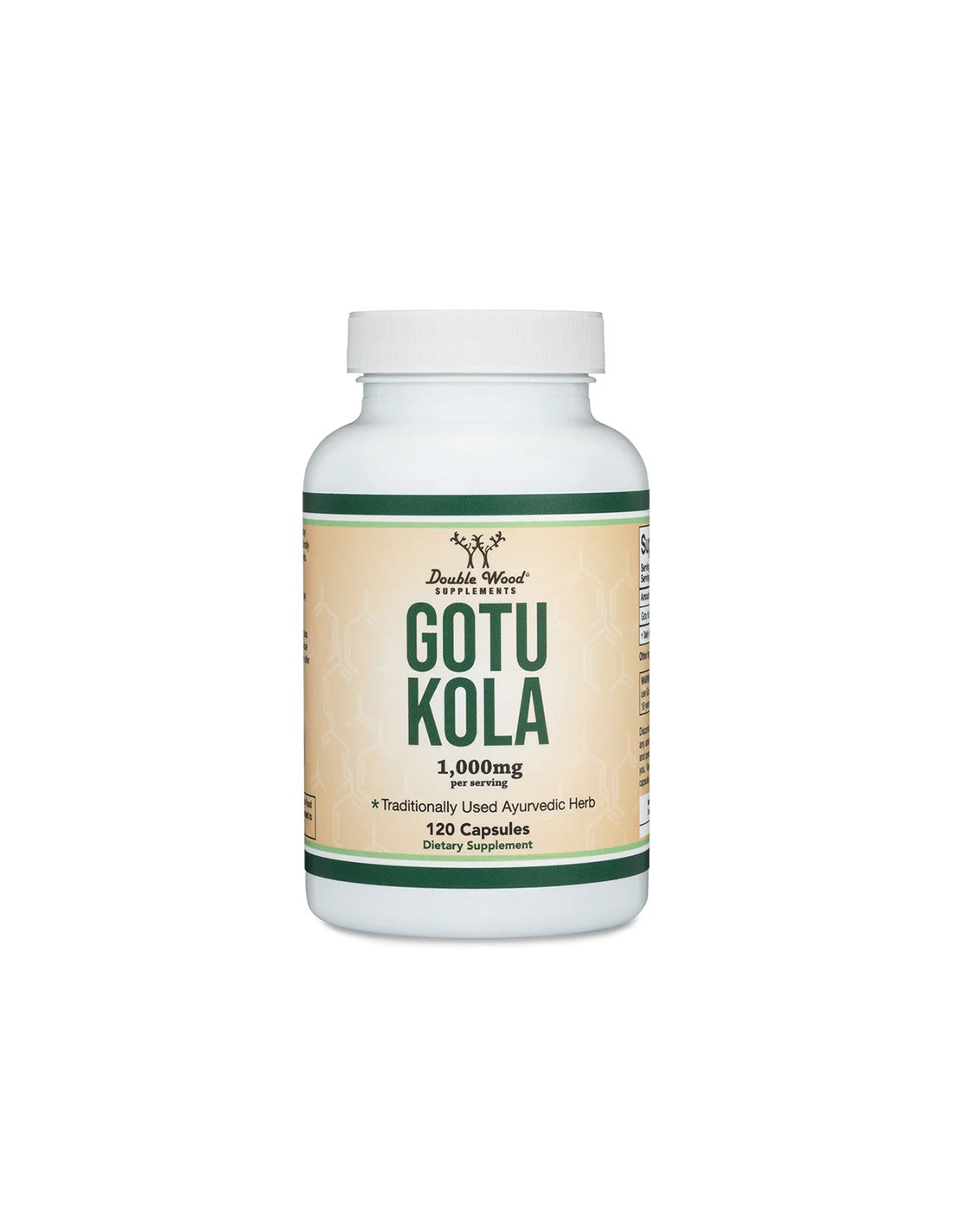Gotu Kola - Circulation, Beautiful Skin, Brain Health, 500 mg, 120 capsules for 2 months intake