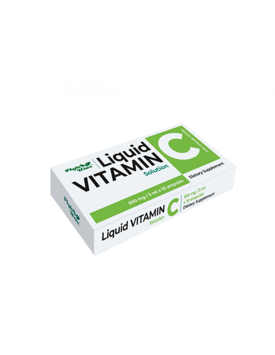 Vitamina C 500 mg - 5 ml, solución x 10 ampolle/caja