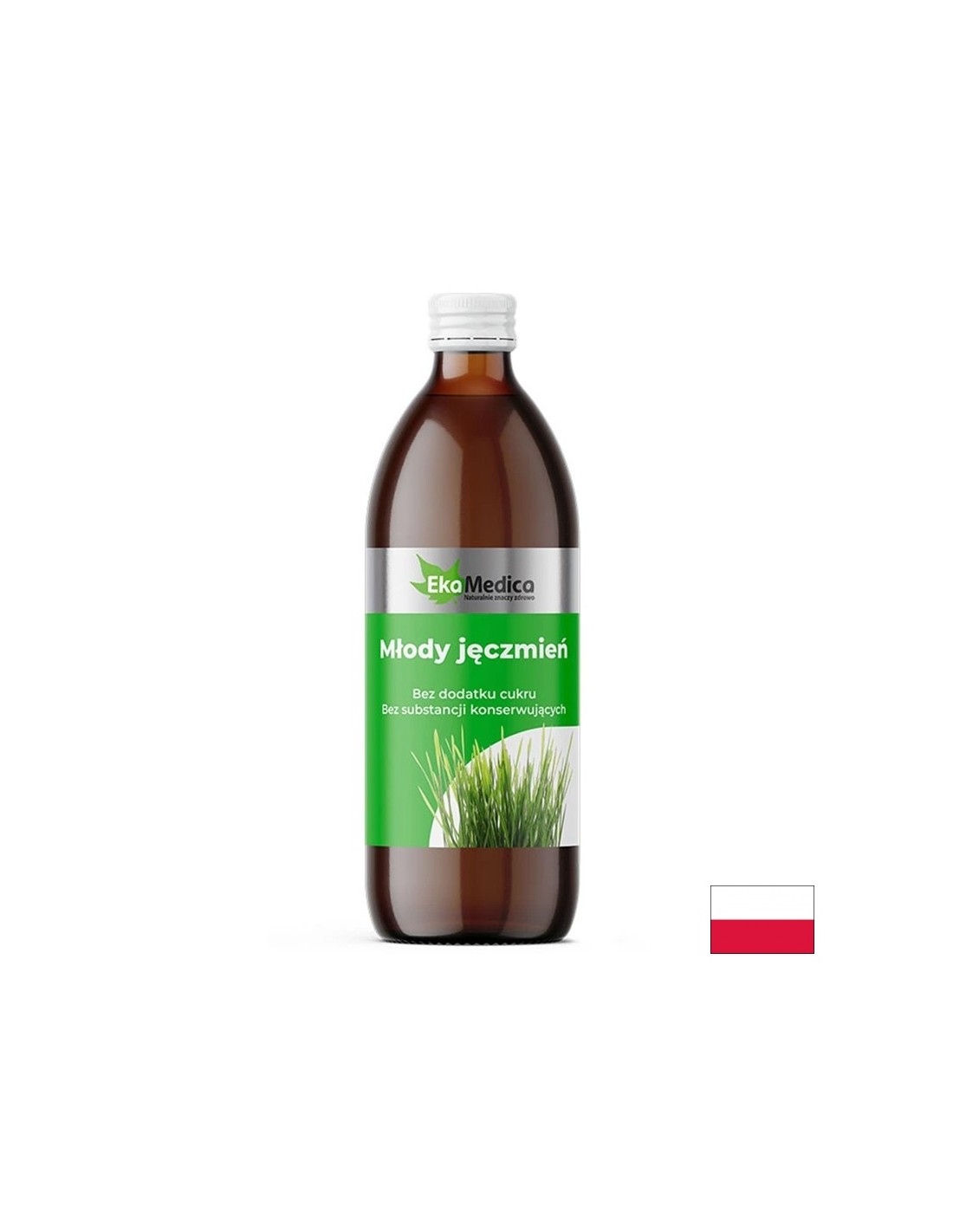 Jugo de cebada joven con Camu -Camu y vitamina C natural - Para purificar el cuerpo, 500 ml, 10 dosis
