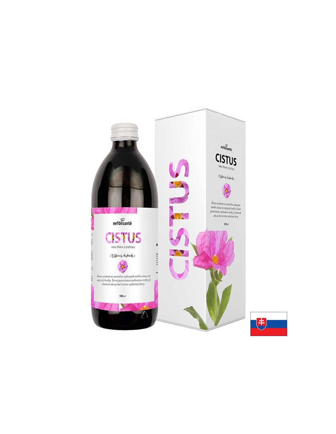 Cistus Juice - Imunte and Heart Health, 500 ml, 10 dávek