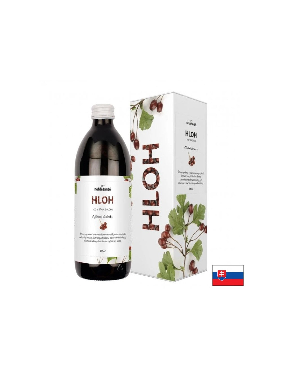 Hawthorn juice – heart tone and nervous system, 500 ml, 10 doses