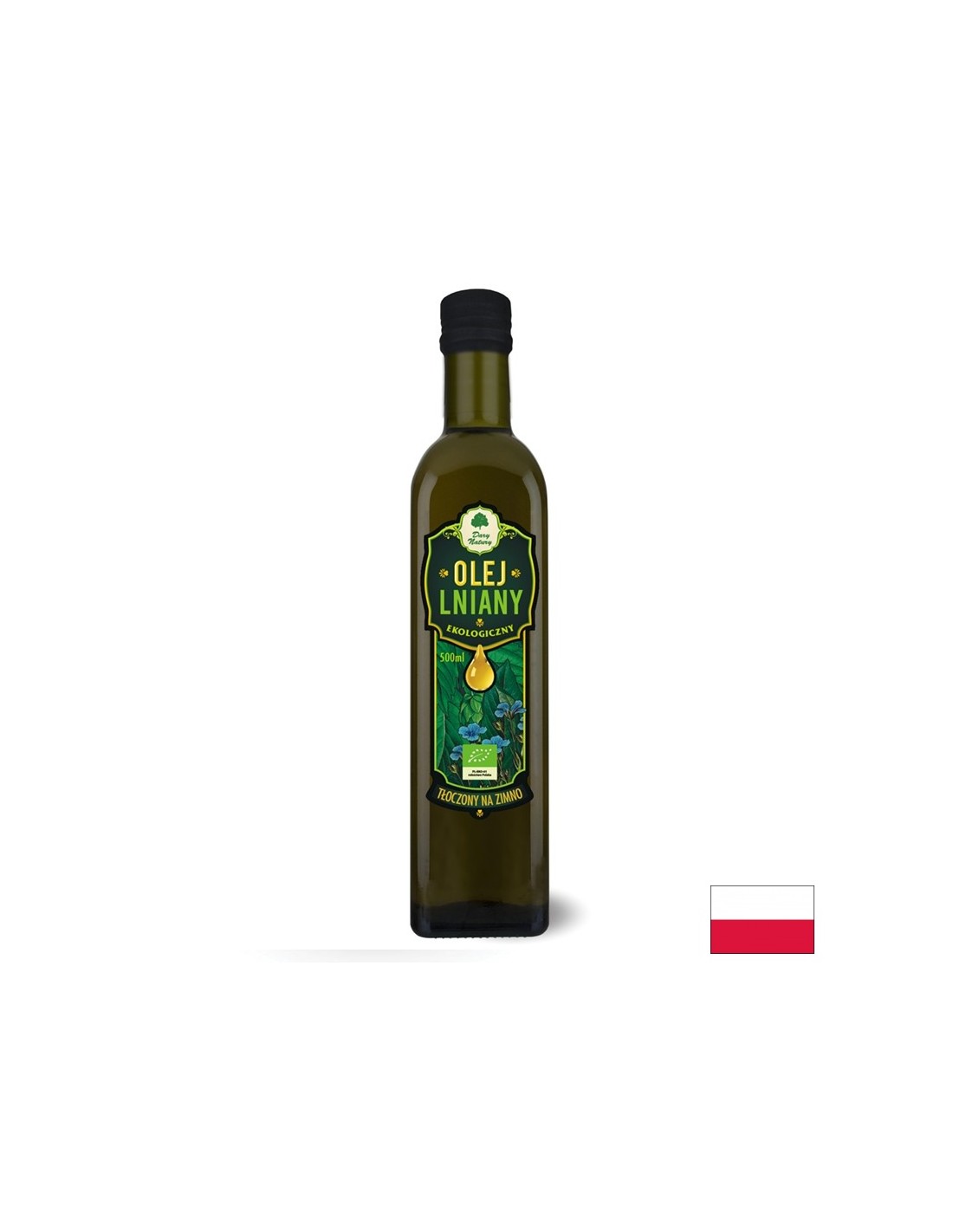 Organic Linseed Oil, 500 ml