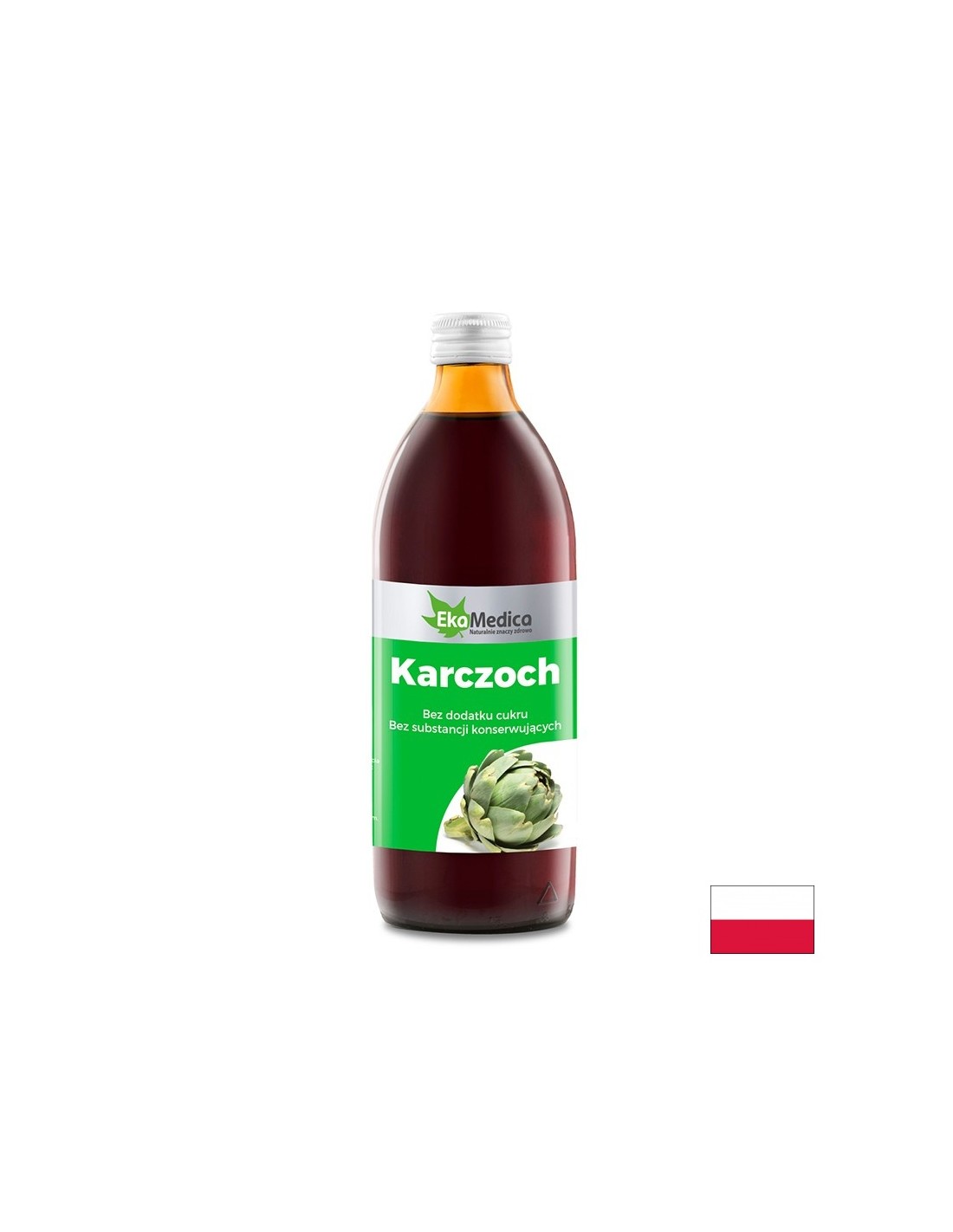 Kepenys ir tulžis, artišokas, 500 ml Ekamedica sirupas