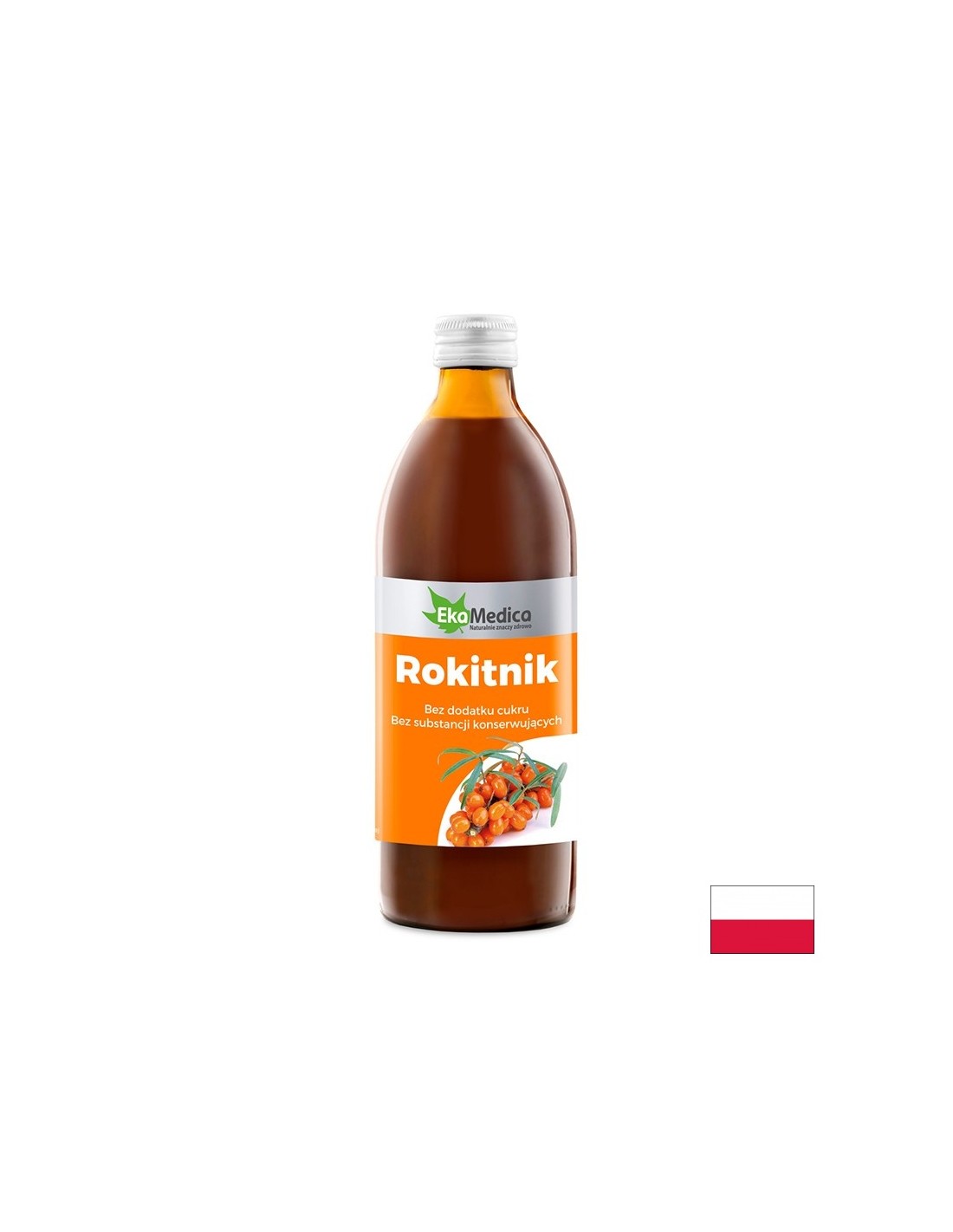Laxative - Zeer Duindoornsiroop/gelijmd, 500 ml Ekamedica