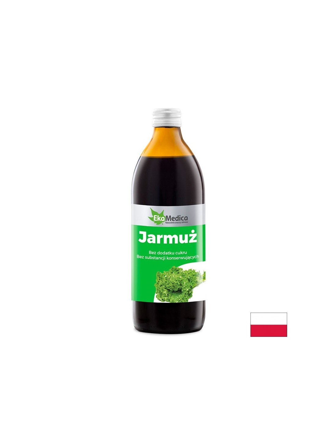 Sok z jarmużu, 500 ml ekamedica