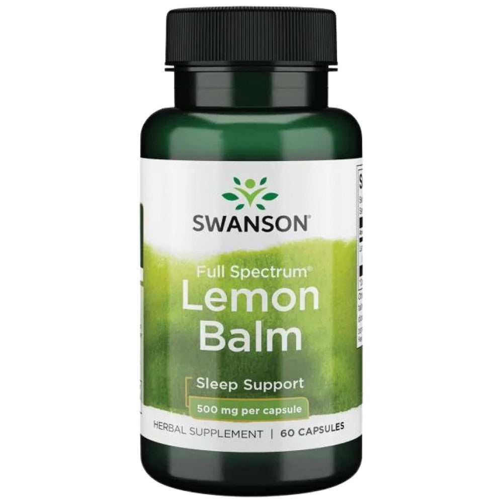 Full Spectrum Lemon Balm 60 capsules