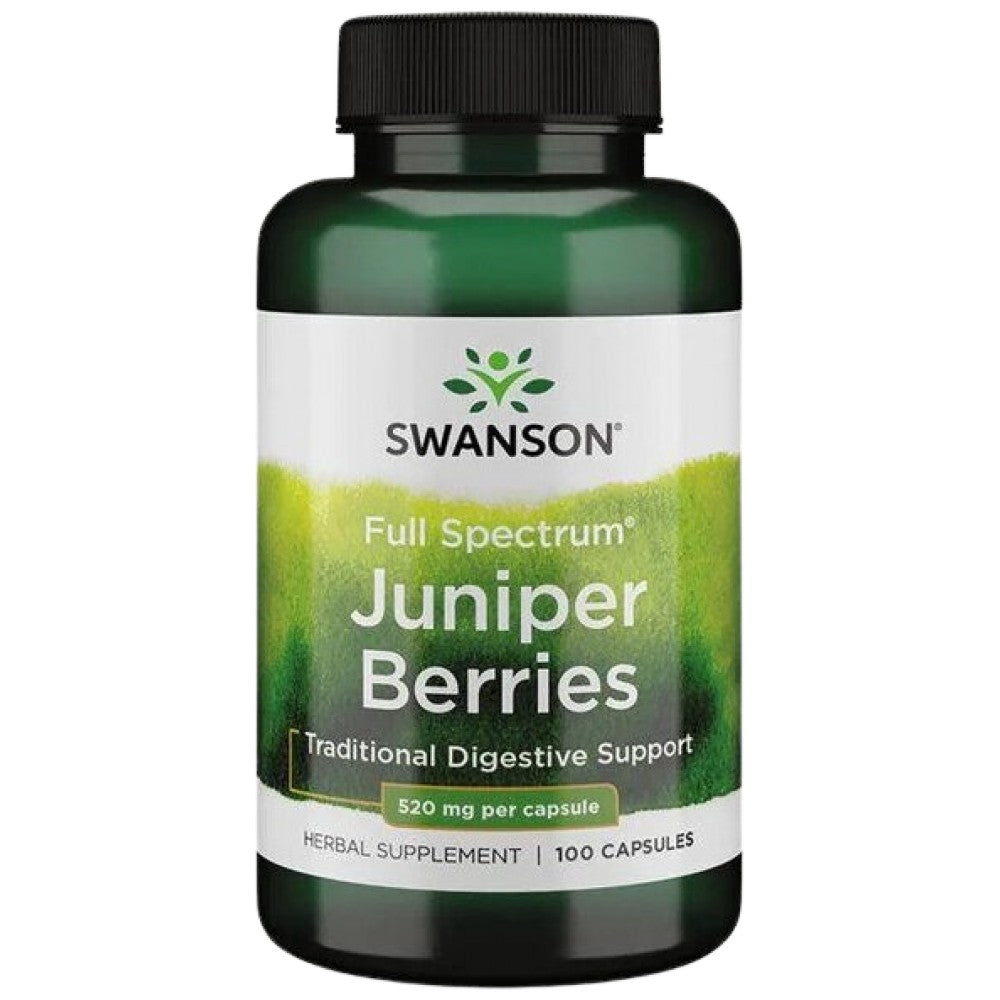 Full Spectrum Juniper Berries 520 mg 60 capsules