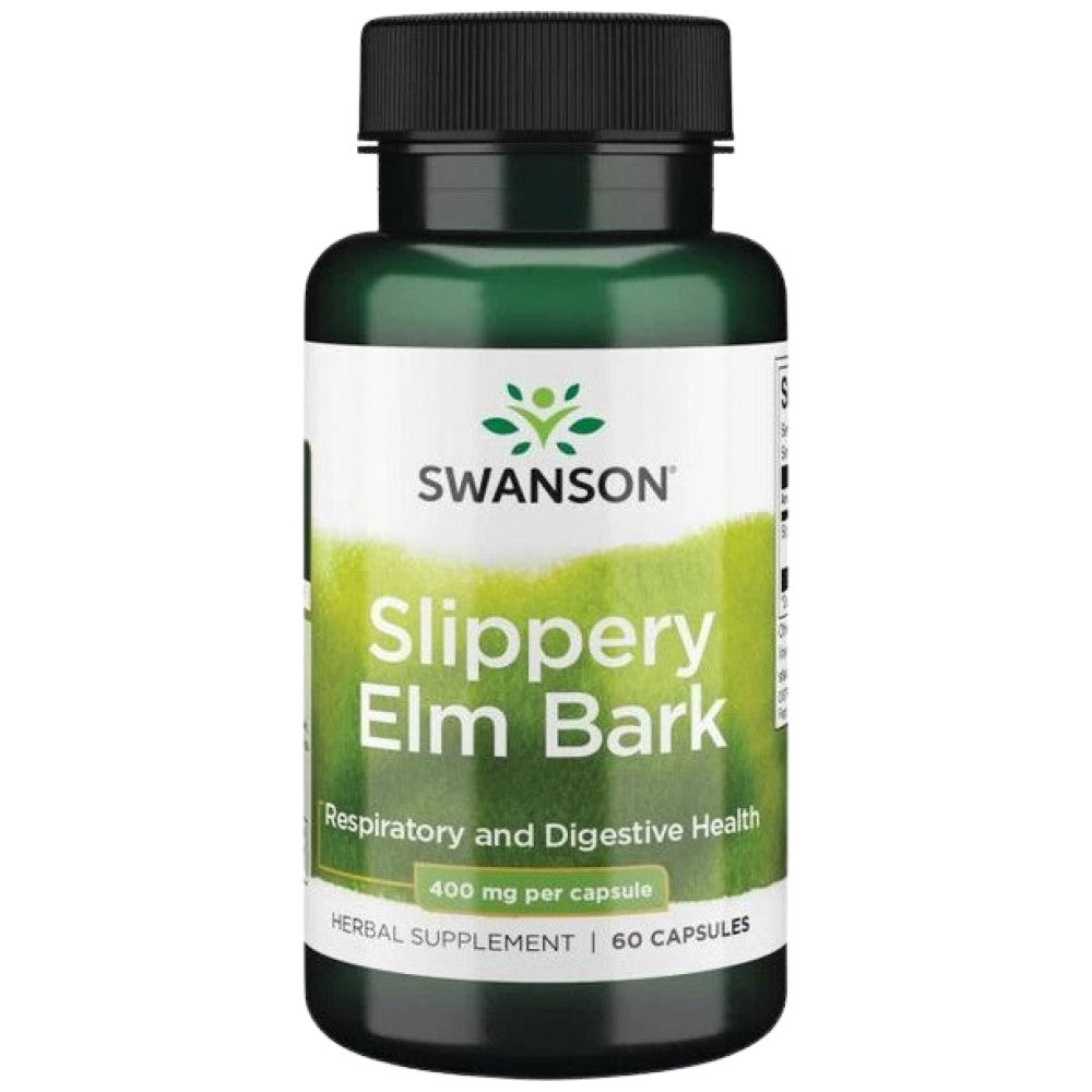 Slippery Elm Bark 400 mg 60 capsules
