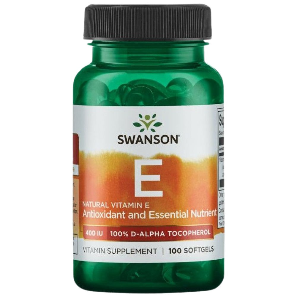 Vitamin E 400 IU Natural 100 Gel capsules