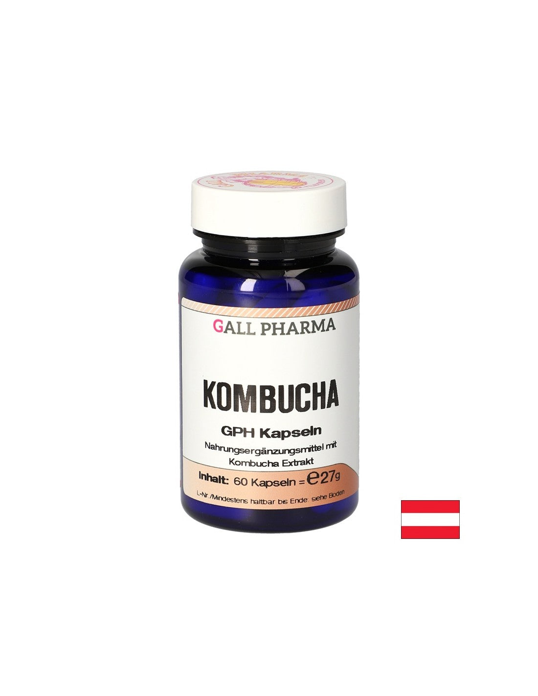 Staark Immunitéit - Kombuckha (Téi Schwamm), 60 Kapselen