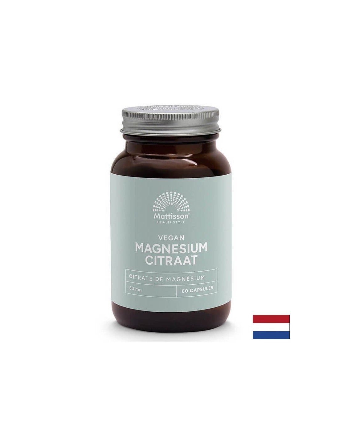 Función cardíaca y muscular - Magnesio (citrato), 60 cápsulas <tc>Mattisson Healthstyle</tc>