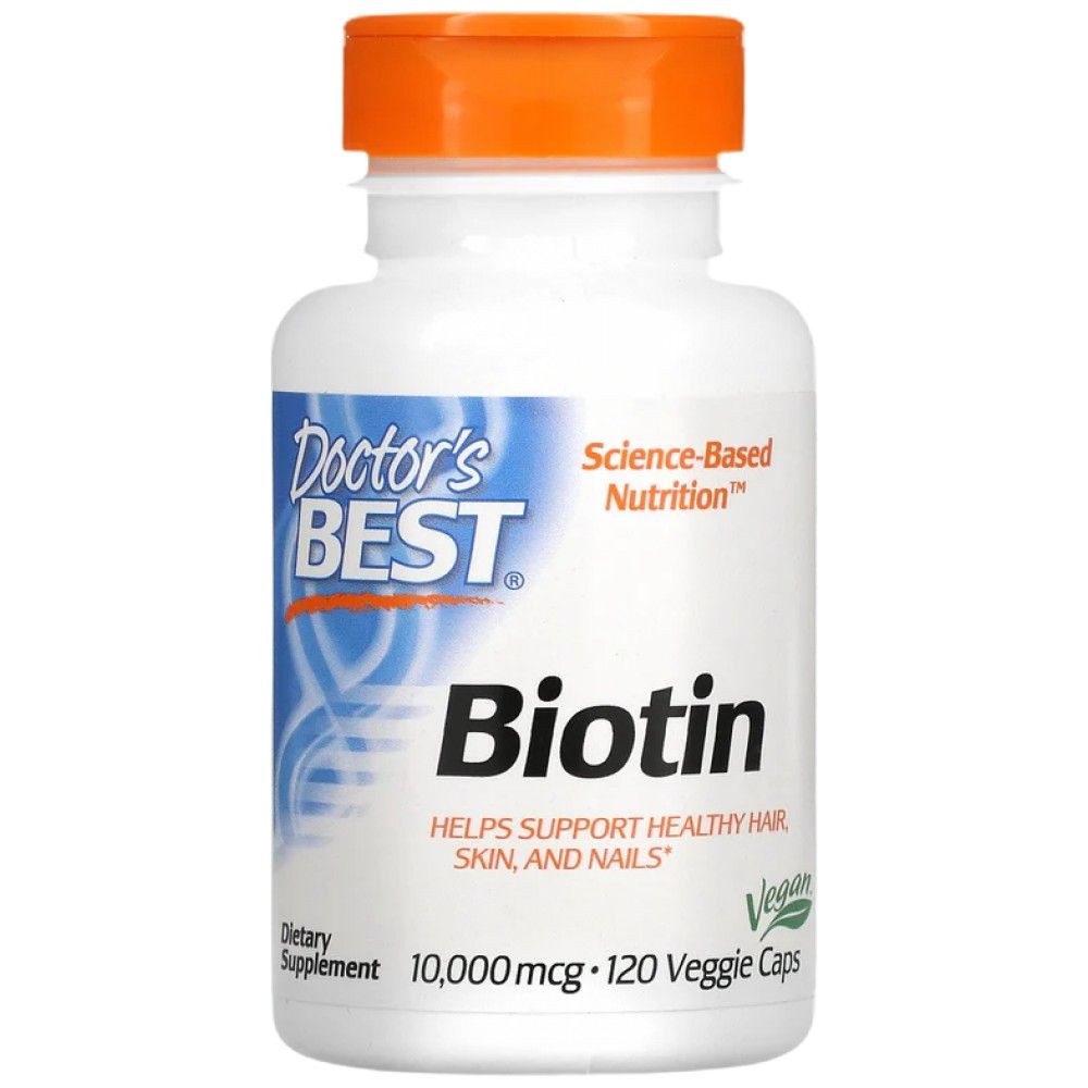 Biotin 10000 mcg - 120 capsules
