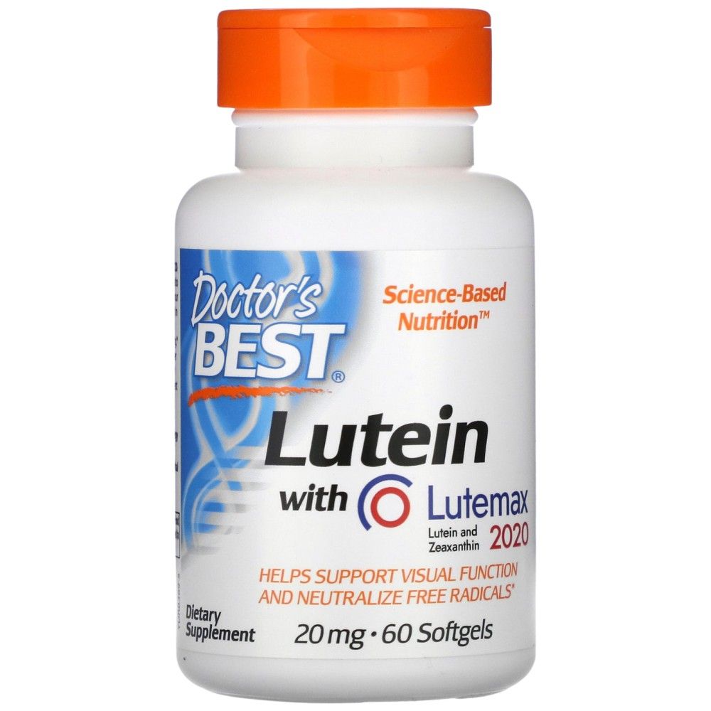 Nejlepší lutein 20 mg - 60 softgelů