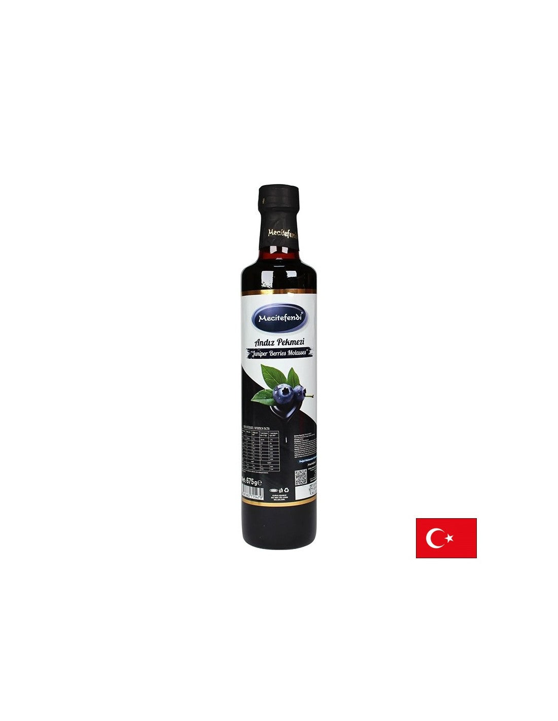 Juniper berry molasses - a powerful antioxidant - For direct consumption or flavoring of sweets and drinks, 675 g