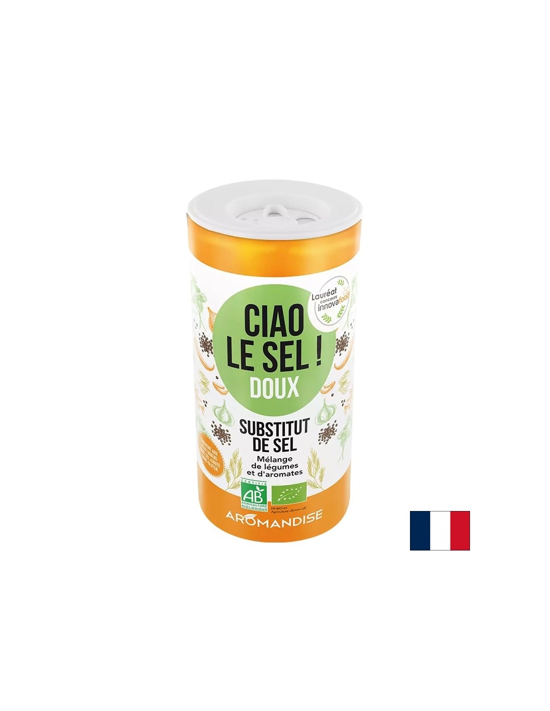 Alternative substitute for regular salt (mild taste), 70 g