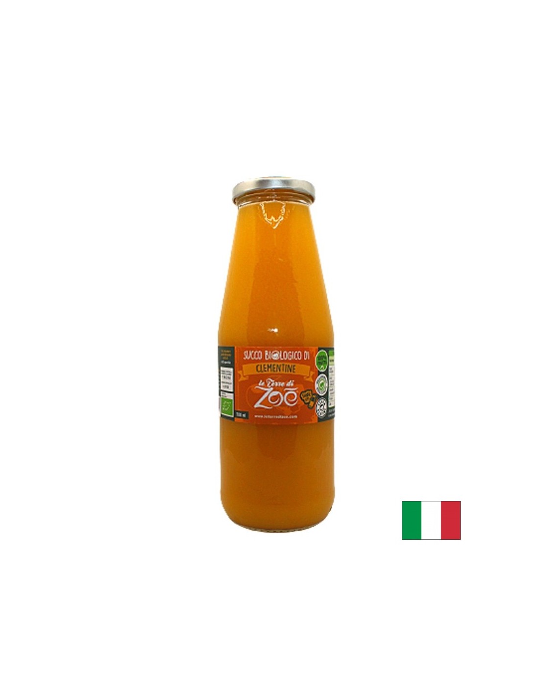 Jugo de mandarina orgánico, 700 ml