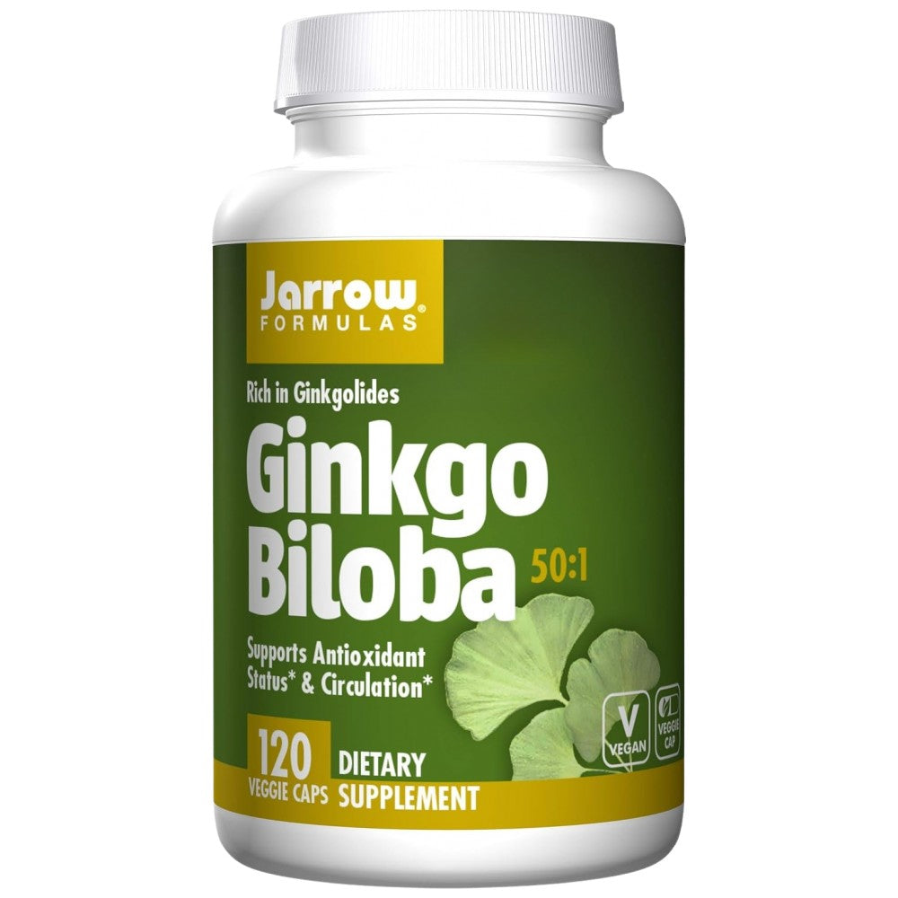 Ginkgo biloba 120 mg 120 cápsulas