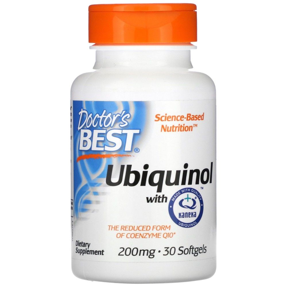 BEST Ubiquinol Kaneka QH 200 mg - 30 Gel capsules