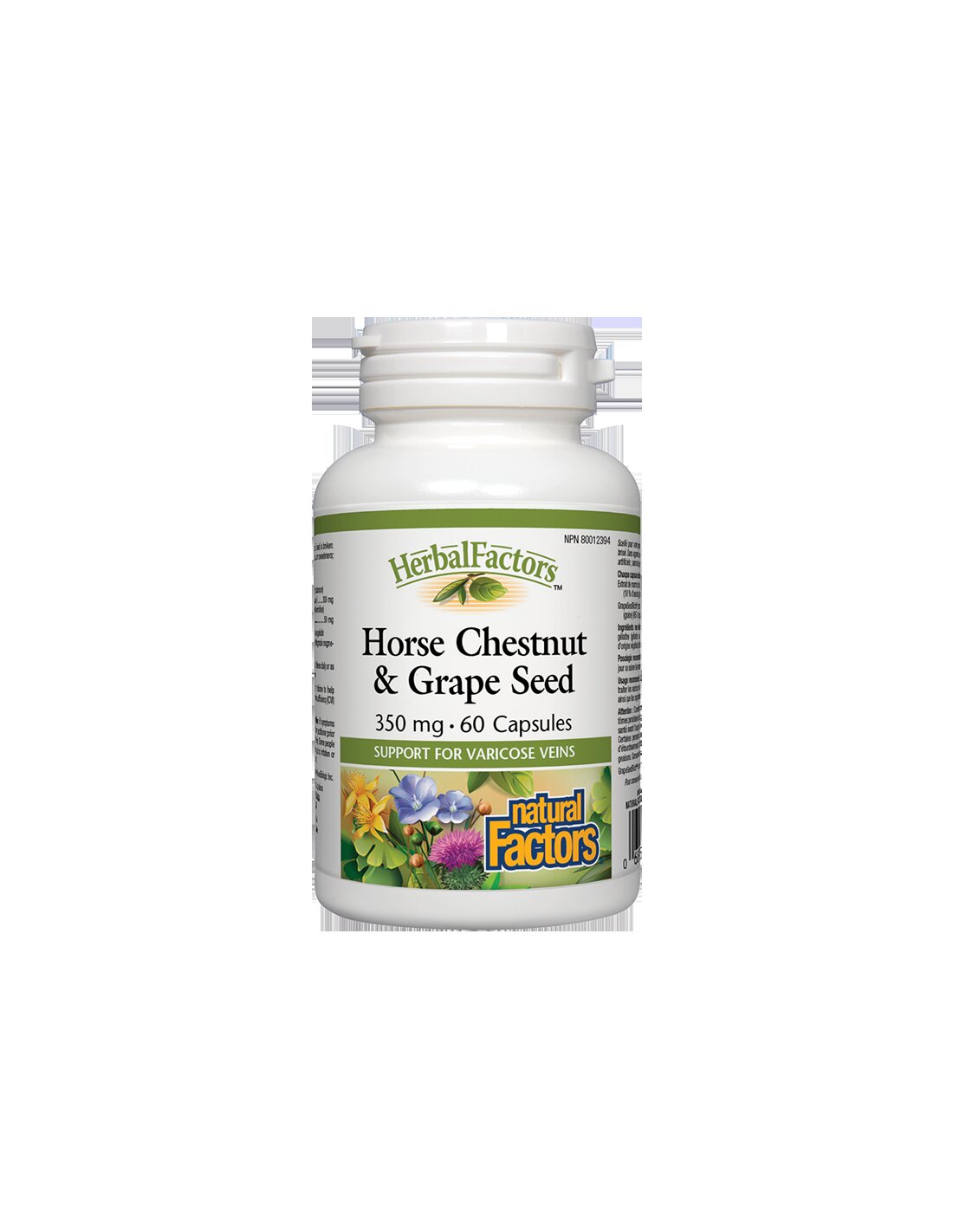 Horse Chestnut & Grape Seed 350 mg - 60 капсули - Feel You