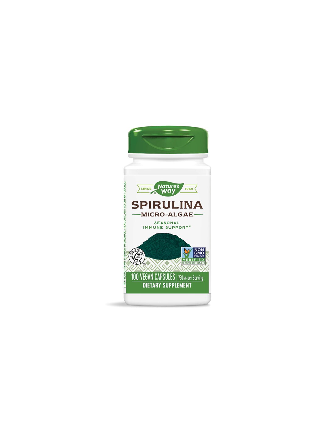 Spirulina 380 mg - 100 капсули - Feel You