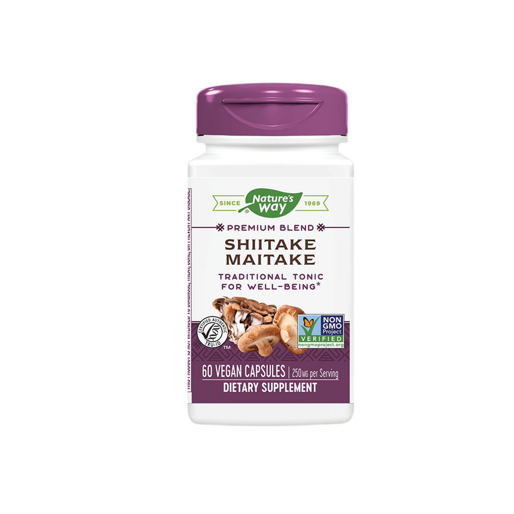 Shiitake & Maitake 250 mg - 60 capsules