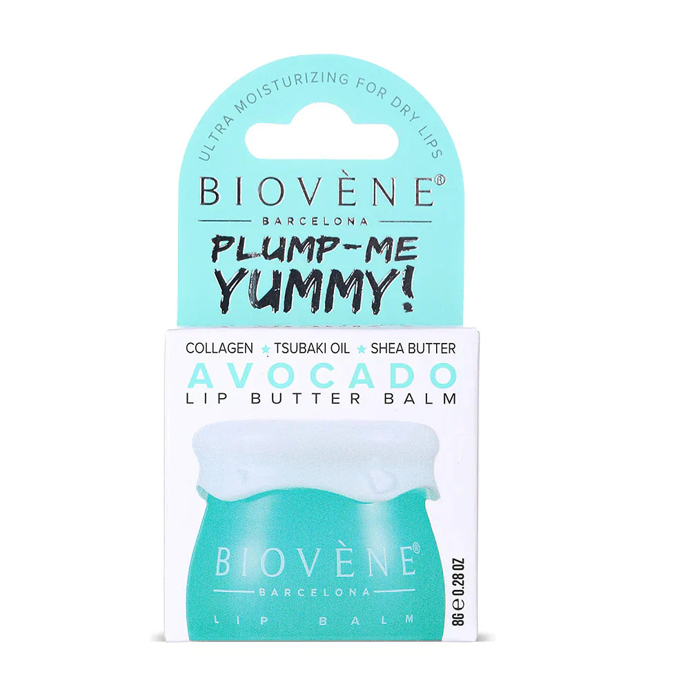 Lip balm with avocado and collagen for volume and softness - 8 grams