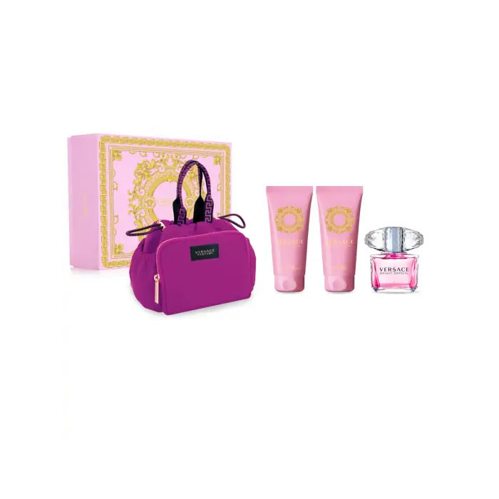 <tc>VERSACE</tc> Bright Crystal Eau De Toilette Spray 90ml Sada 4 kusů