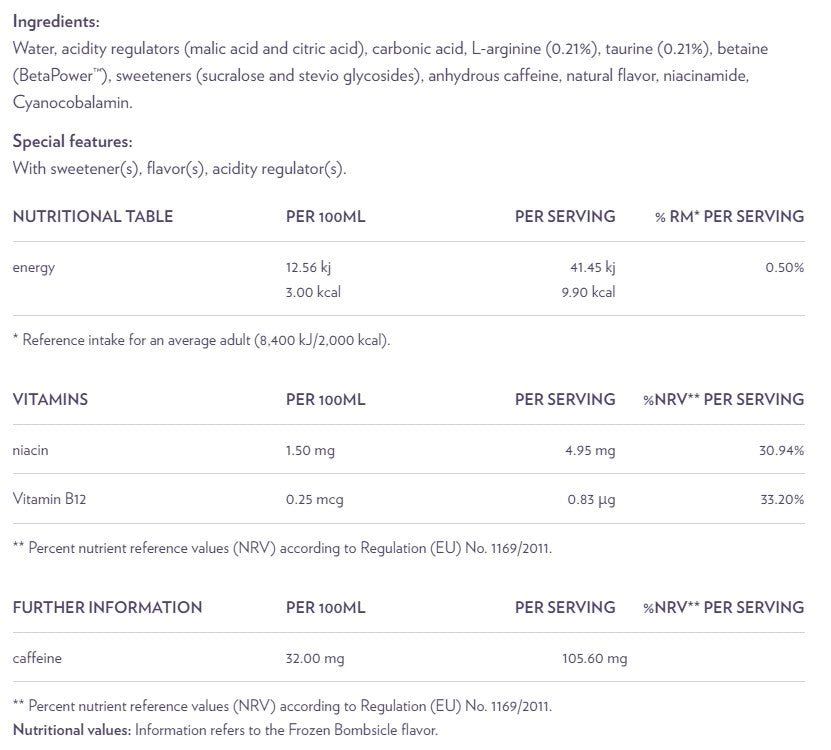 C4 sprogstamasis energetinis gėrimas/330 ml