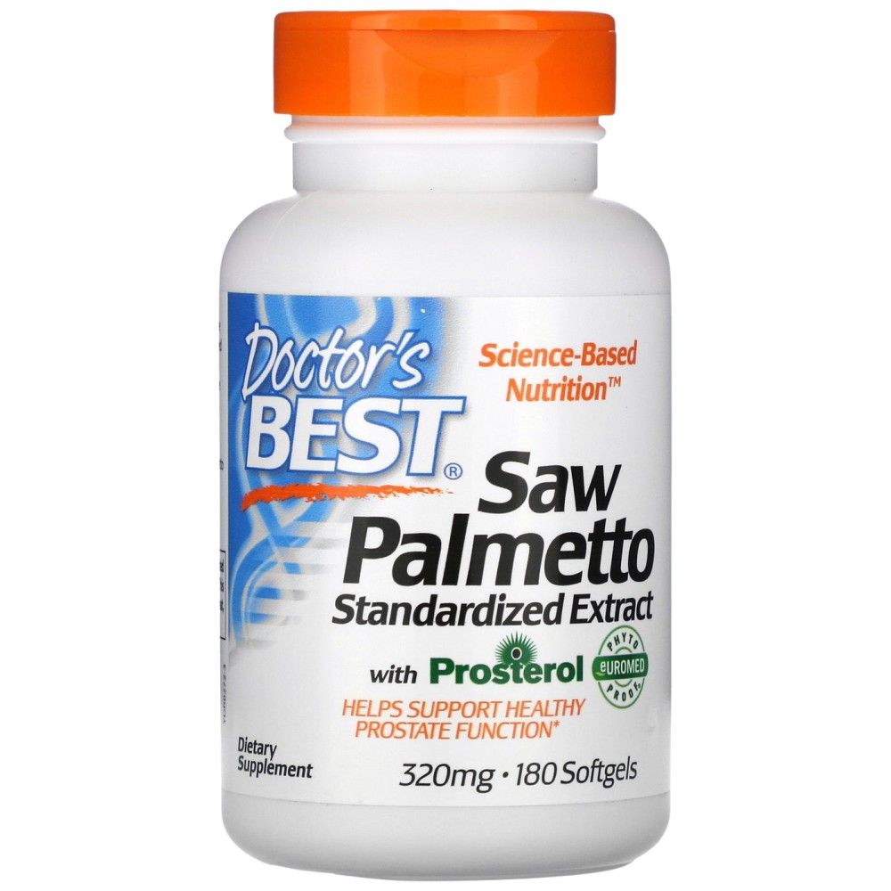 BEST Saw Palmetto 320 mg - 180 Gel capsules