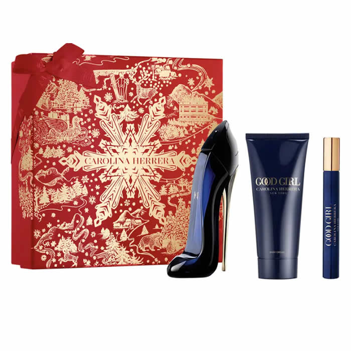 <tc>CAROLINA HERRERA</tc> Good Girl Eau De Parfume Spray 80ml Sada 3 kusů