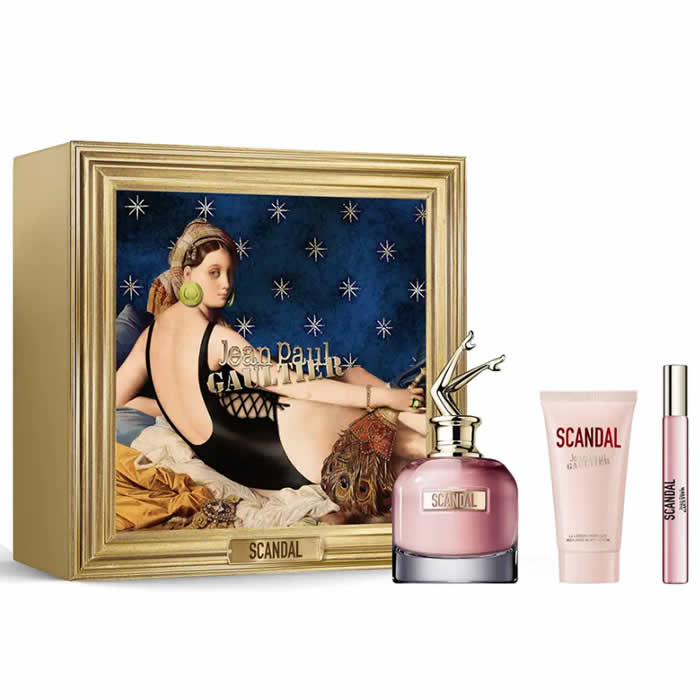 <tc>JEAN PAUL GAULTIER</tc> Scandal Eau De Parfume Spray 80ml Sada 3 kusů
