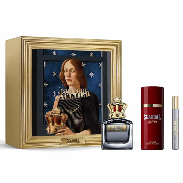 <tc>JEAN PAUL GAULTIER</tc> Scandal Pour Homme Eau De Toilette Spray 100ml Szett 3 db